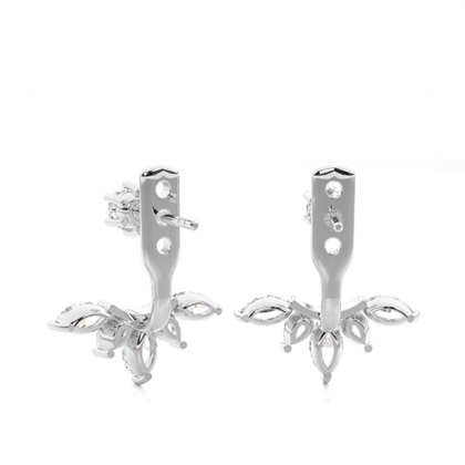 Prong Set Diamond Ear Jackets
