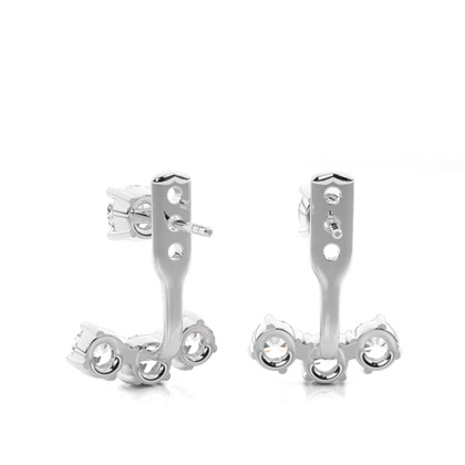Prong Set Diamond Ear Jackets