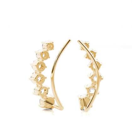 Yellow Gold Earrings