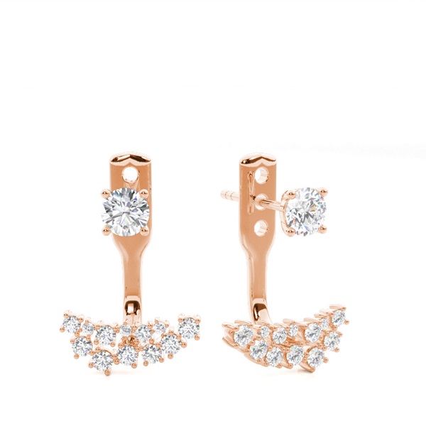 Prong Set Diamond Ear Jackets