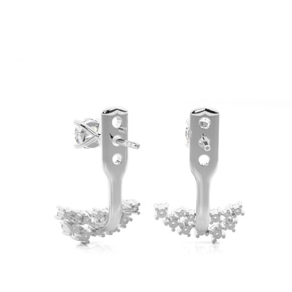 Prong Set Diamond Ear Jackets