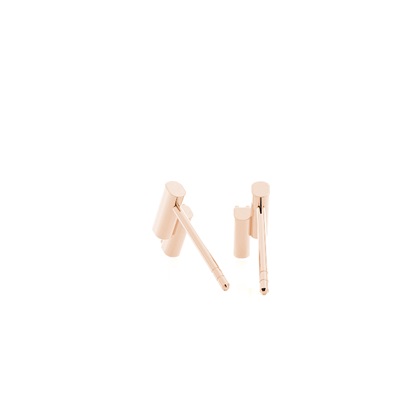 Rose Gold Diamond Earrings