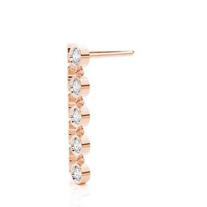Rose Gold Earrings