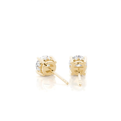 Yellow Gold Earrings