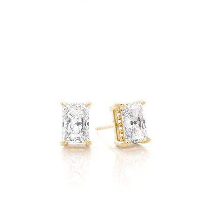 Radiant Diamond Earrings