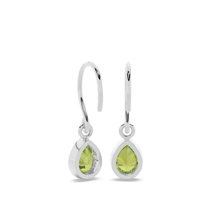 Peridot Ohrhänger mit Schäferhaken