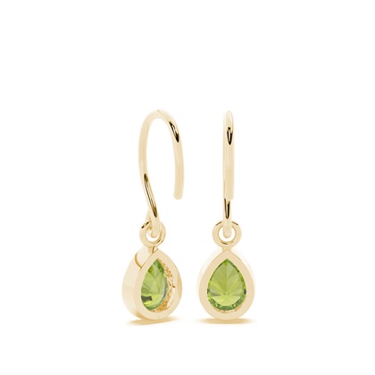 Peridot Ohrhänger mit Schäferhaken