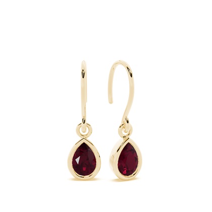 Yellow Gold Gemstone Rings & Diamond Earrings