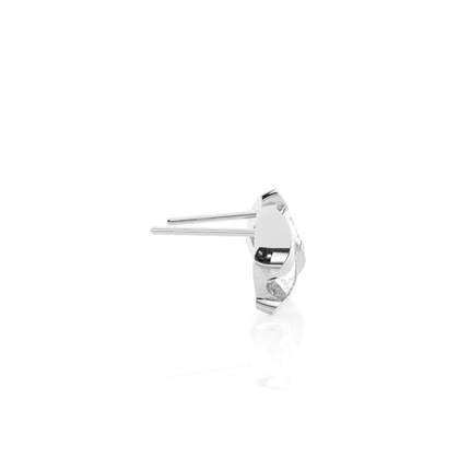 Verdrehter Kurvenlook Diamenten-Ohrstecker