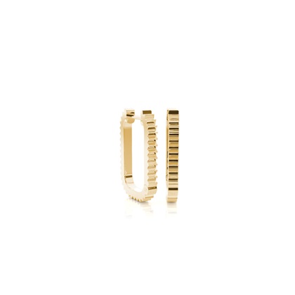 Yellow Gold Diamond Earrings