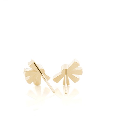 Yellow Gold Diamond Earrings