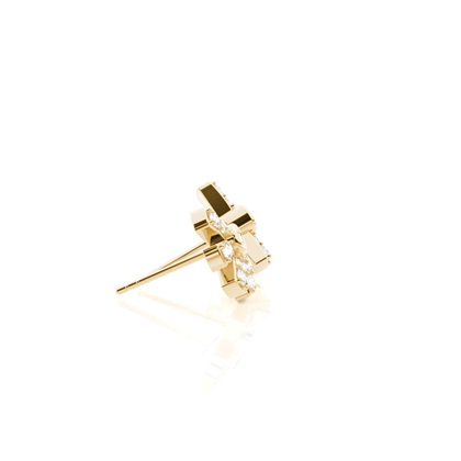 Yellow Gold Everyday Diamond Earrings