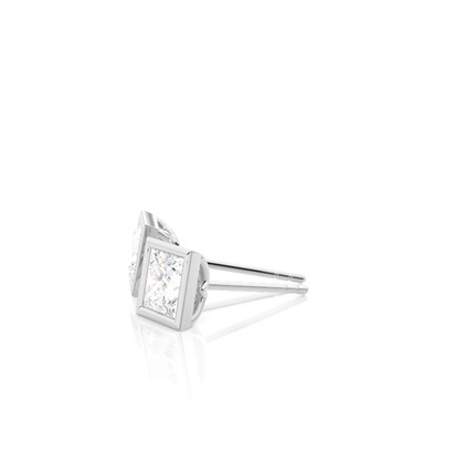 Ohrstecker im Basket-Look