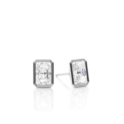 Radiant Diamond Earrings