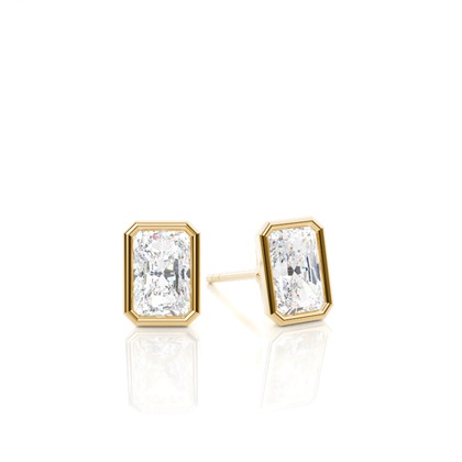 Radiant Diamond Earrings