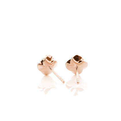 Rose Gold Diamond Earrings