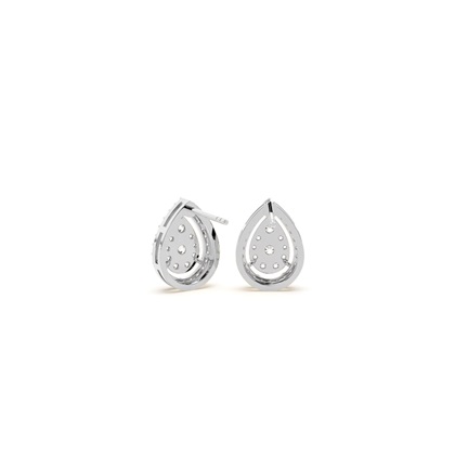 Diamond Cluster Earrings