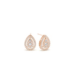 Diamond Cluster Earrings