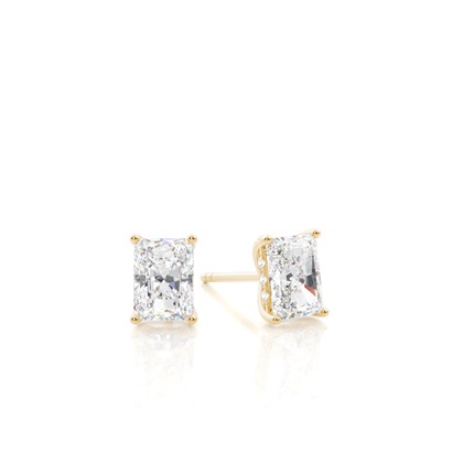 Radiant Diamond Earrings