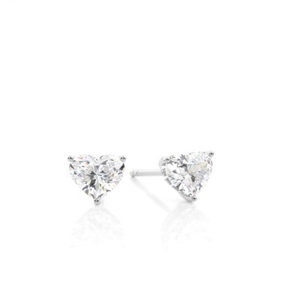 Heart Diamond Earrings