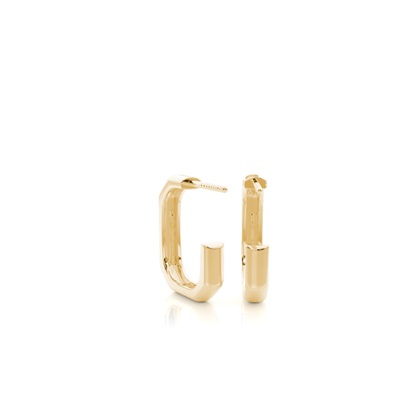 Yellow Gold Diamond Earrings