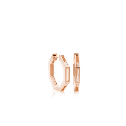 Rotgold Ohrringe Mit Diamanten