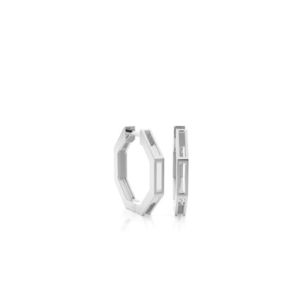 Ohrringe Diamant Silber