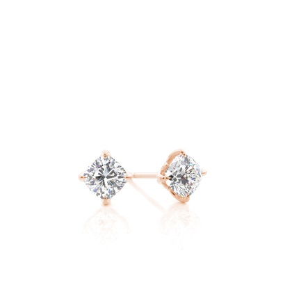 Cushion Cut Diamond Earrings