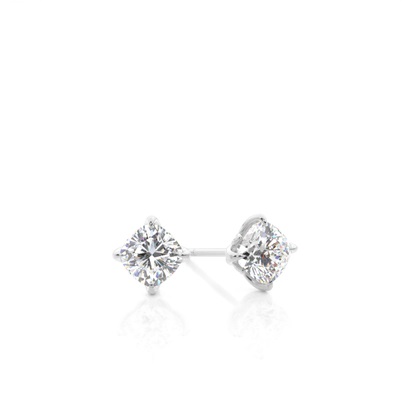Cushion Cut Diamond Earrings