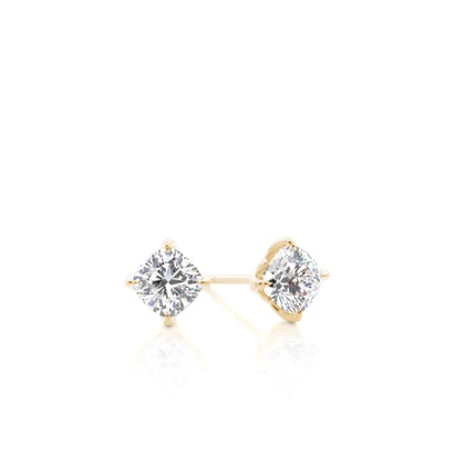 Cushion Cut Diamond Earrings