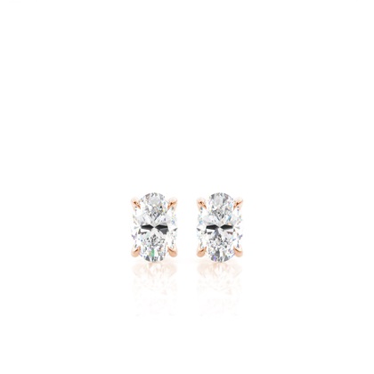 Prong set Intricate Basket look Stud Earrings