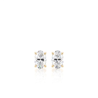 Prong set Intricate Basket look Stud Earrings