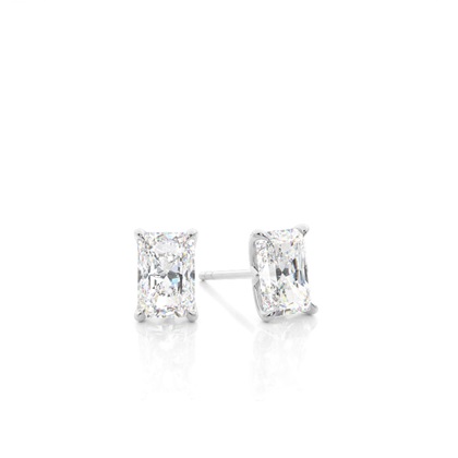 Radiant Diamond Earrings