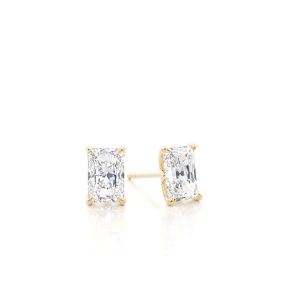 Radiant Diamond Earrings
