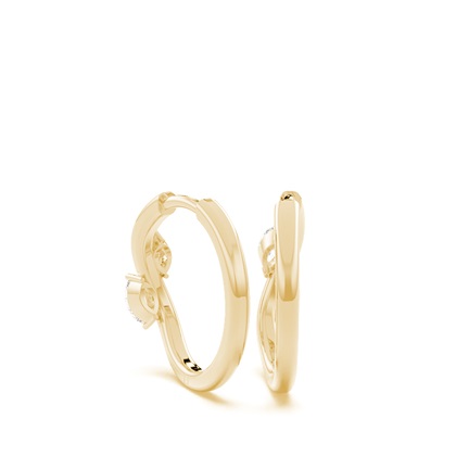 Diamant-Creolen im Marquise-Schliff