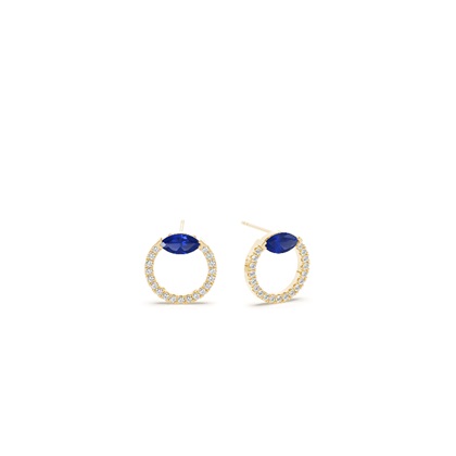 Yellow Gold Everyday Diamond Earrings