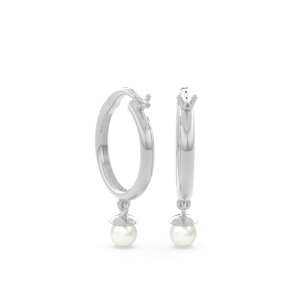 Perlenohrringe für den Alltag