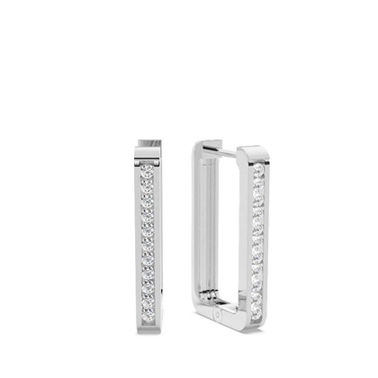 Platinum Diamond Earrings