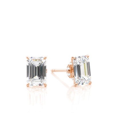 Emerald Diamond Earrings