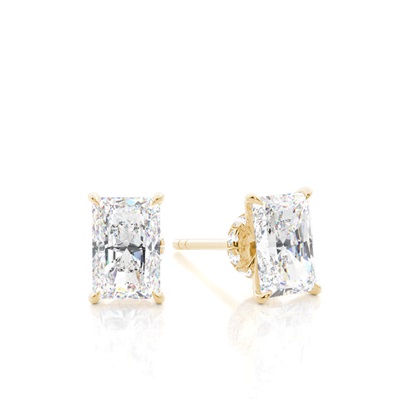 Radiant Diamond Earrings