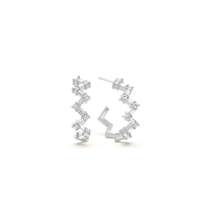 Baguette Diamond Earrings
