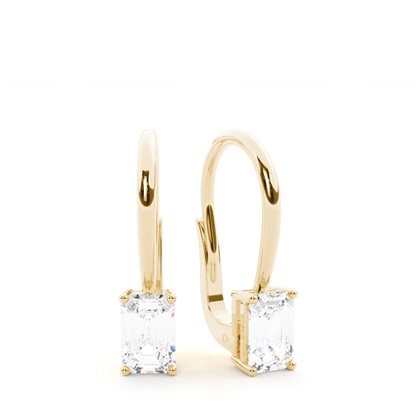 Emerald Diamond Earrings