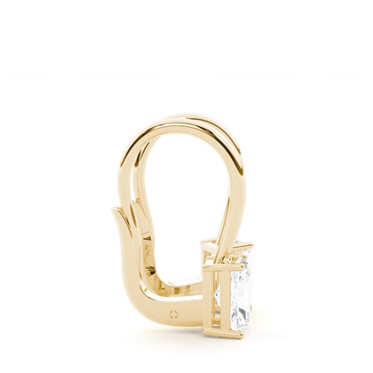 Solitär-Ohrringe mit Hebelverschluss