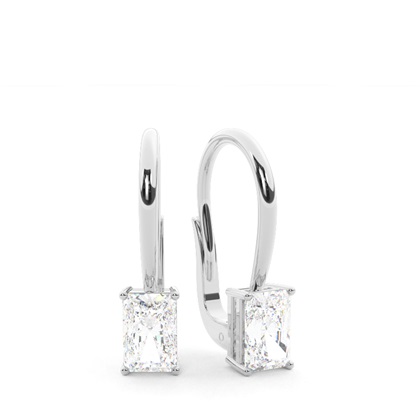 Radiant Diamond Earrings