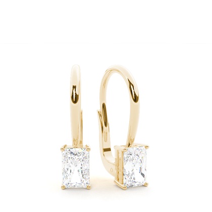 Radiant Diamond Earrings