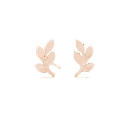 Rose Gold Diamond Earrings