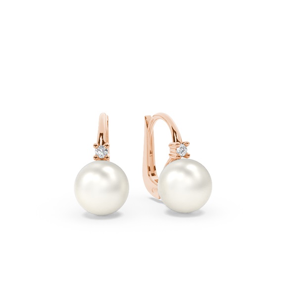 Freshwater Pearl Hoop Earrings