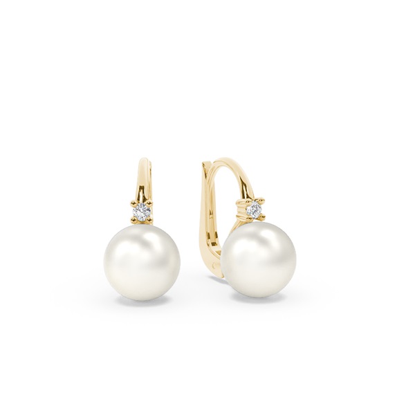 Freshwater Pearl Hoop Earrings