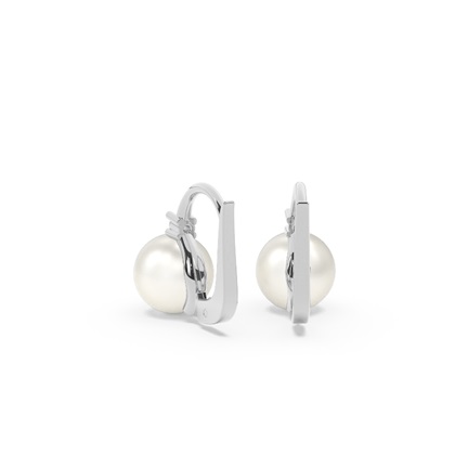 Süßwasserperlen Kreolen