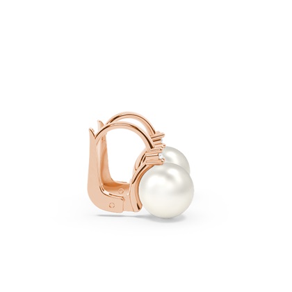 Süßwasserperlen Kreolen